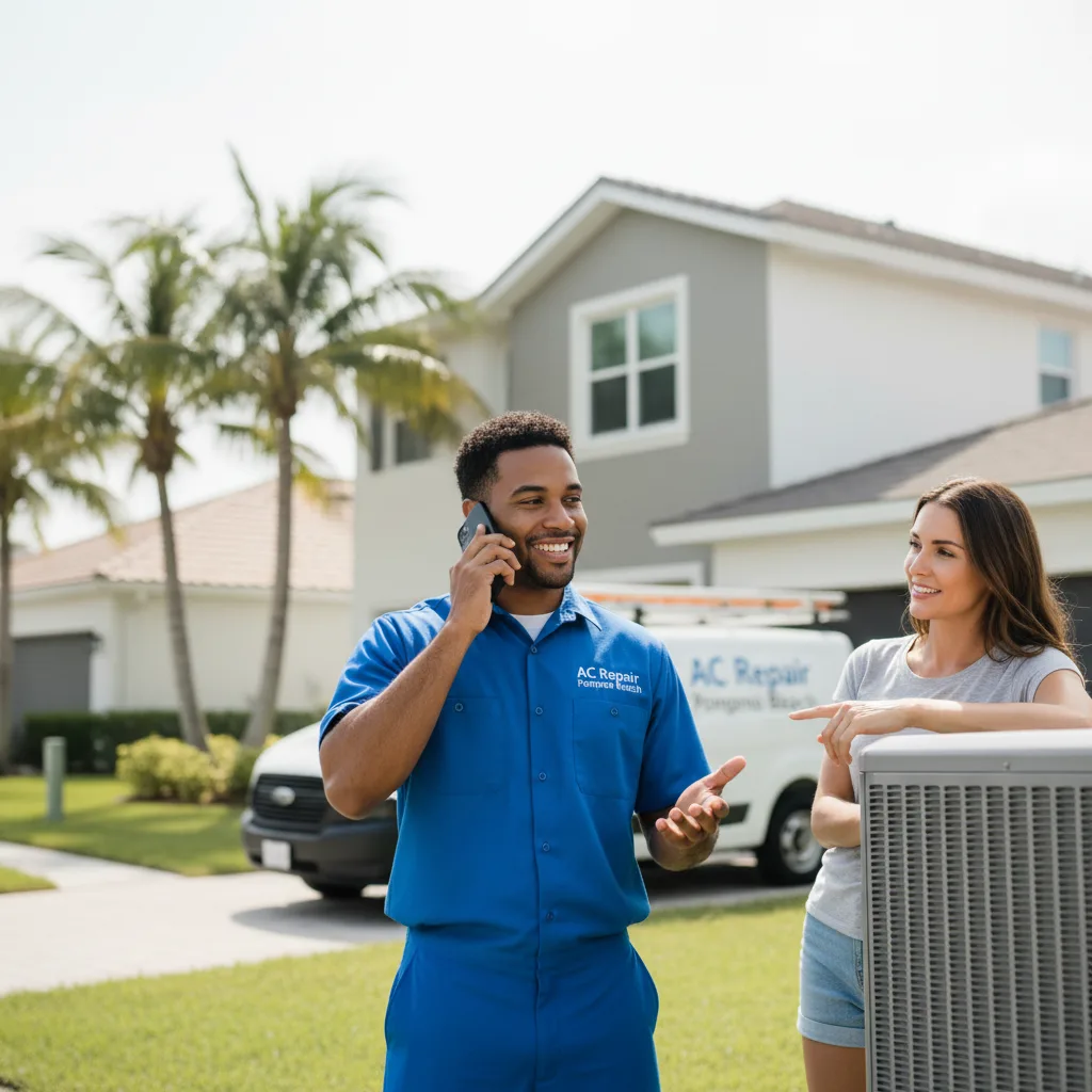 AC Repair Pompano Beach customer support in Falling Waters